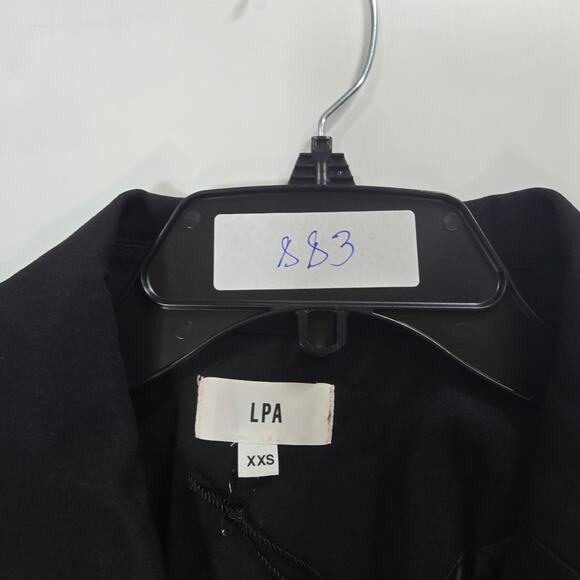 LPA Double Breasted Blazer Dress in Black XXS - Picture 11 of 11